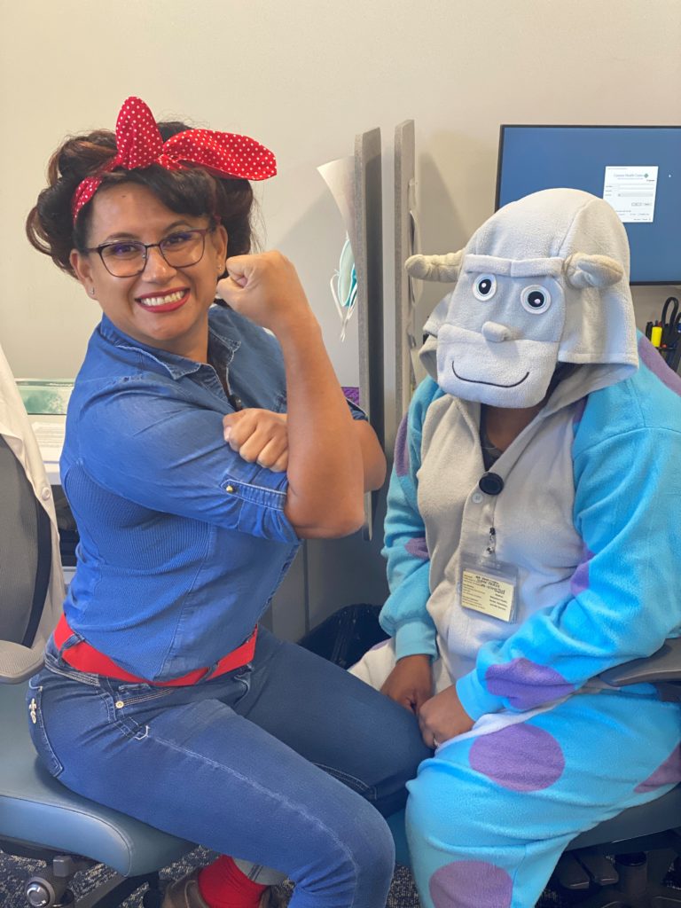 Rosie the Riveter & Sully